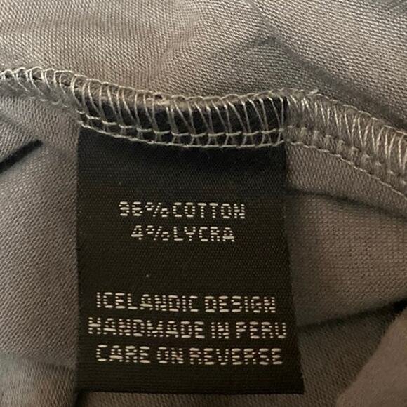 MxM Gray Zebra Animal Print Wide Leg High Waist Palazzo Harem Trousers Pants M - Picture 5 of 5